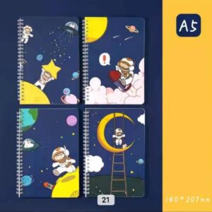 Astronaut Dream – A5 Premium Spiral Notebook