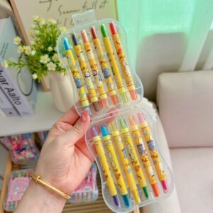 Peppa Pig – 12-Piece Twist Themed Crayon Set