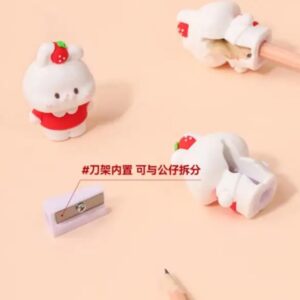 Strawberry Bunny Sharpener