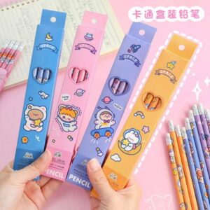 Space Theme HB Pencil Set (4 pcs)