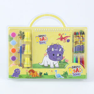 Coloring Kit 1 with Stamp – Roar-some Dinos Edition