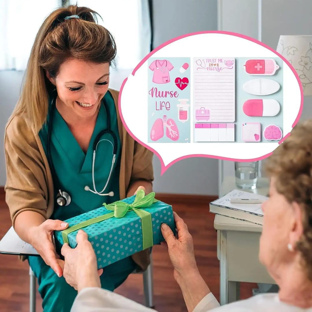 Sticky Notes Book – Nurse Theme