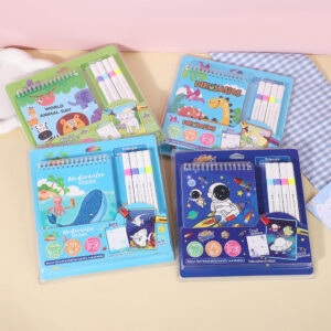 4-in-1 Mini Art Set (With Coloring Book + 4 Markers)