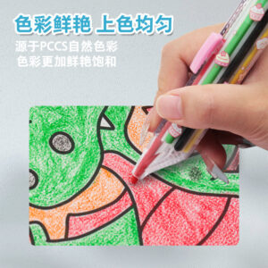Pop Crayon - fun and mess-free 8-in-1 crayon stick.