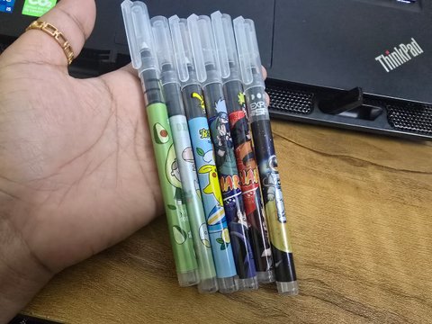 Premium Black Gel Pen – Themed Collection