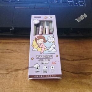 Cute theme Pen Set (Black Ink)-12 pcs