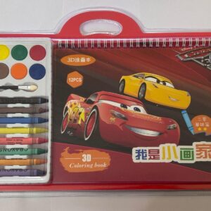 Speed Racer Coloring Kit (McQueen-Inspired)