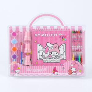 Coloring Kit 1 with Stamp – My Melody Edition