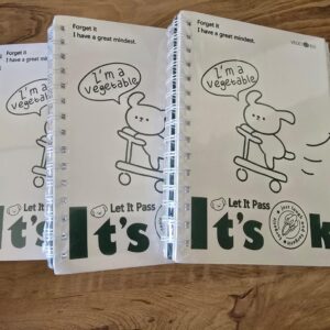Its ok Premium A5 Ruled Spiral Notebook Set